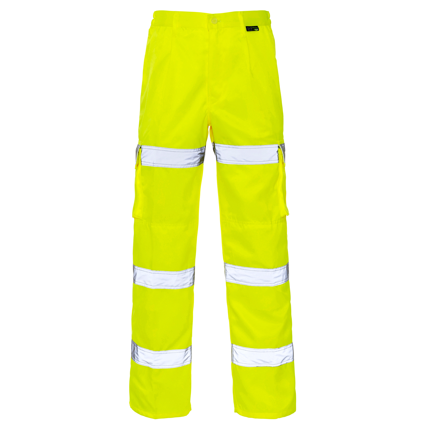 Supertouch Supertouch Hi Vis 3 Band Combat Trousers Simply Hi Vis