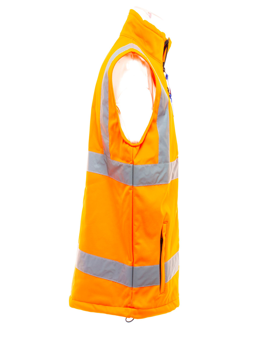 Yoko Gilet Hi-Vis Unisex Adulto In Softshell A Contrasto (M - Foto 6
