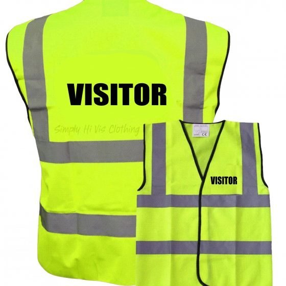 Visitor Printed Hi Vis Archives - Simply Hi Vis Clothing UK