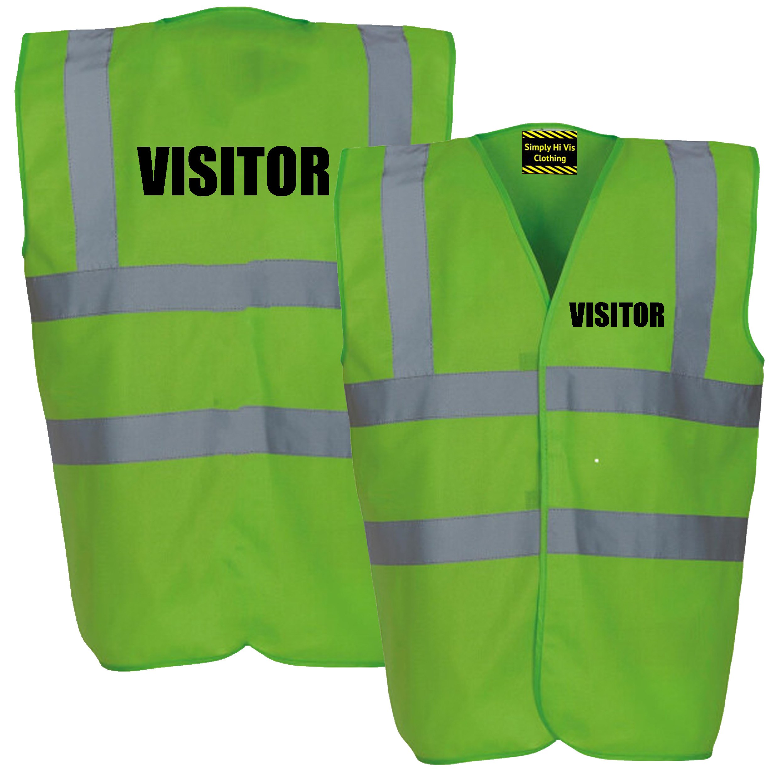 Visitor lime green