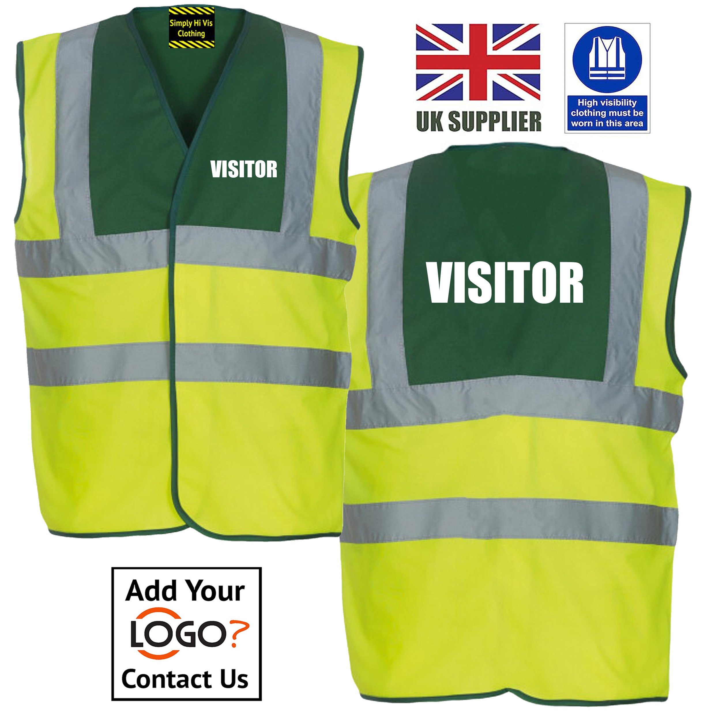 green Yellow Visitor Hi Vis