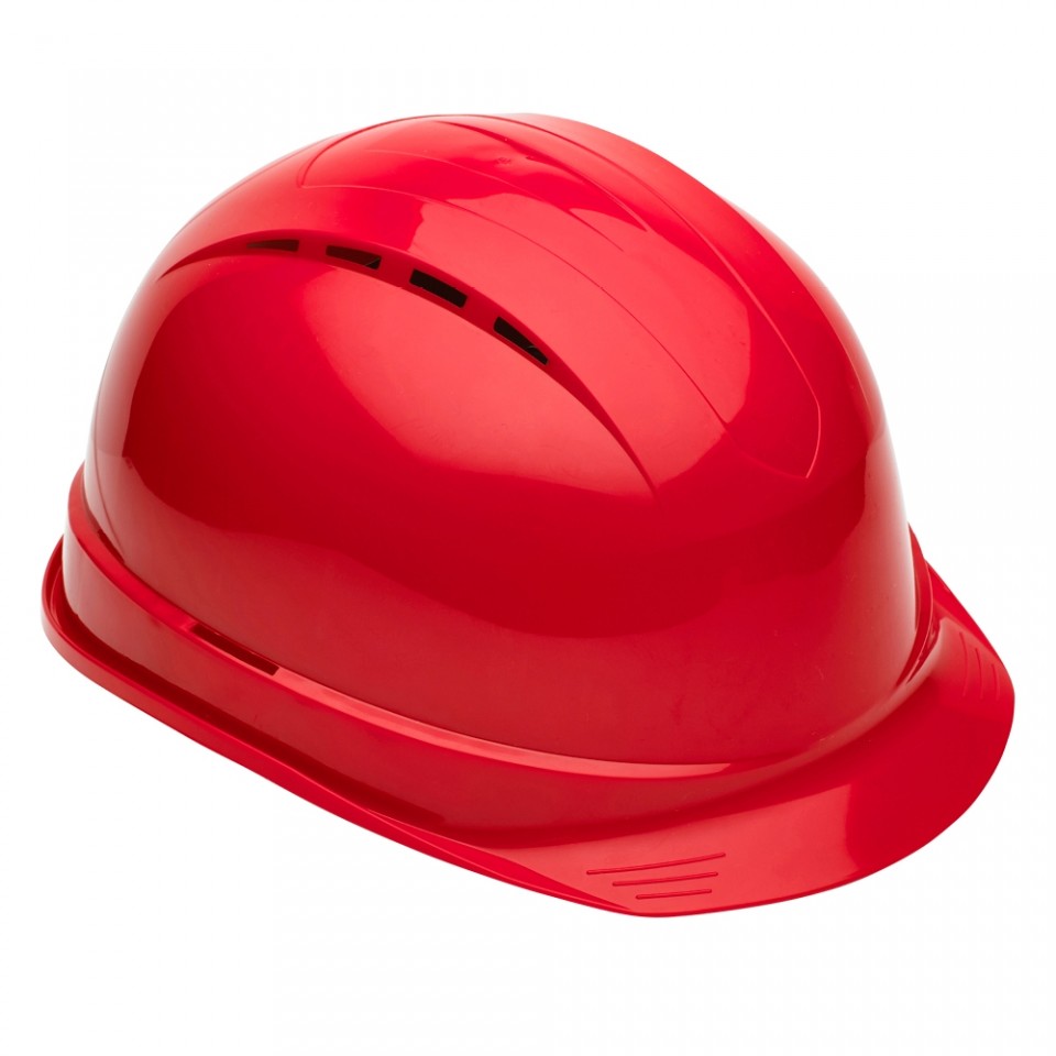 Fire Warden Vented Safety Helmet / Hard Hat Simply Hi Vis Clothing UK