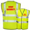yellow hi vis event security