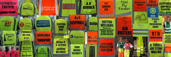 simplyhi vis printed hi vis samples