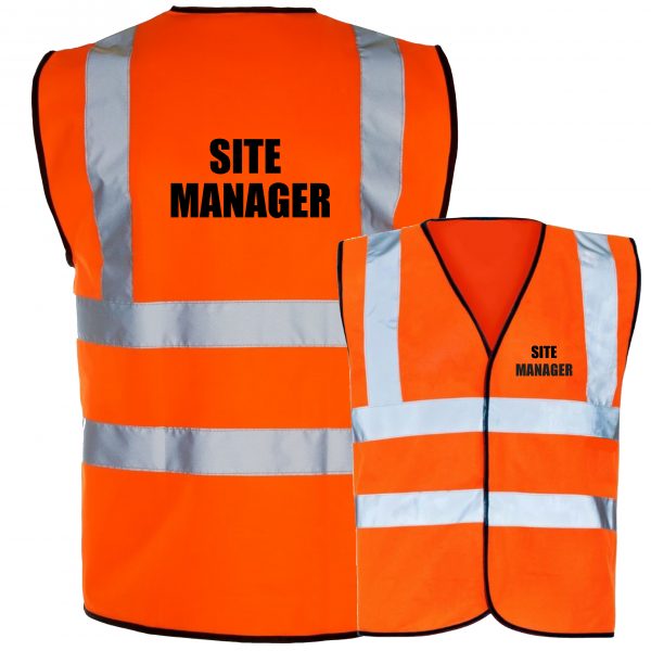 Site Manager Hi Vis Vest
