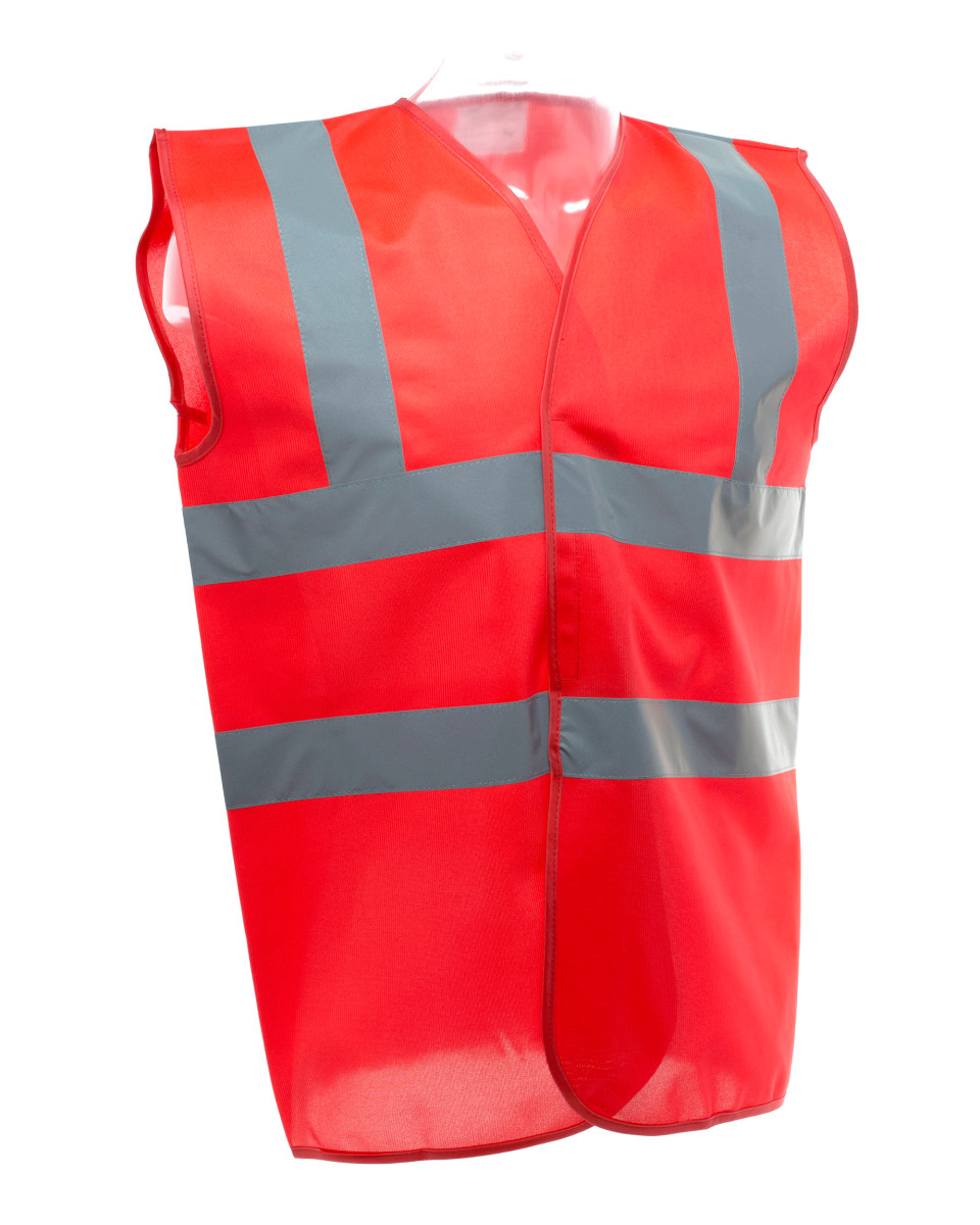 hi vis waistcoats with logo