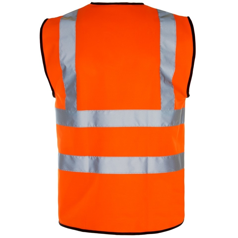 Bulk Buy x 1000 Hi Vis Safety Vest Hi Viz Waistcoat Orange & Yellow EN ISO 20471 Simply Hi