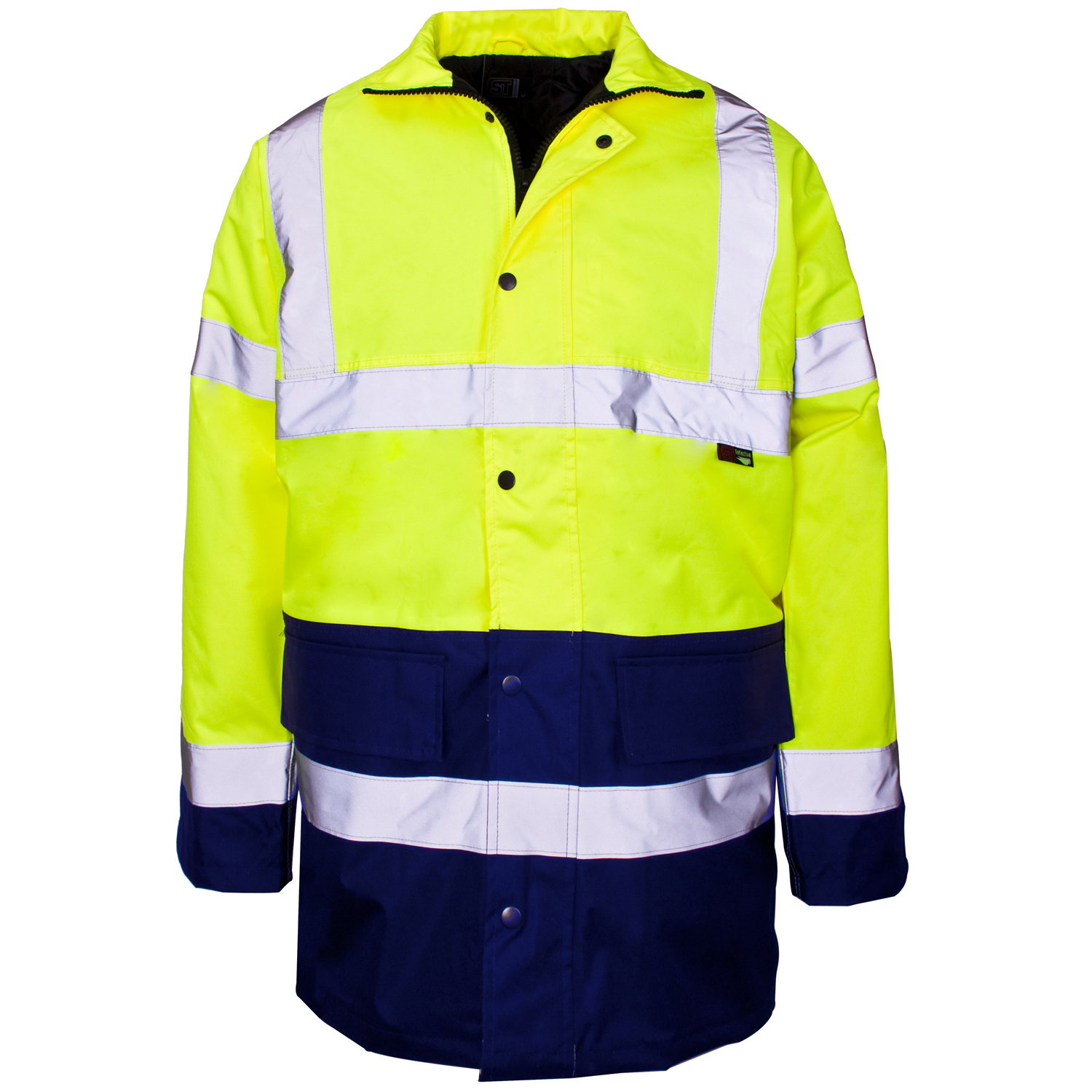 Waterproof Hi Vis Two Tone Parka Hi Viz Coat - Simply Hi Vis Clothing UK