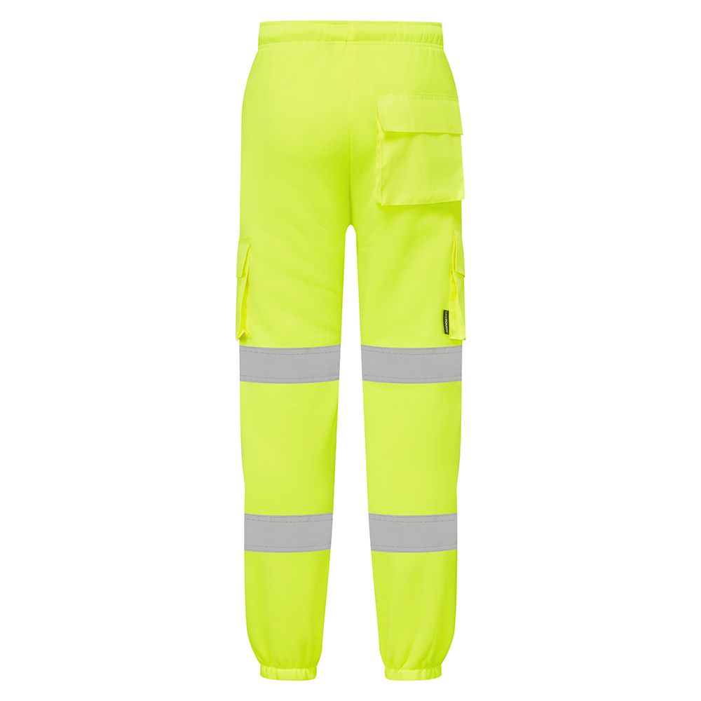 j9042_hi_vis_2_tone_jogging_bottoms_yellow-navy_back