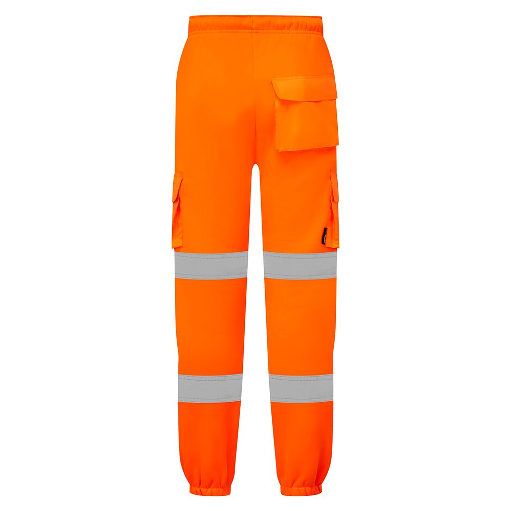 j9082_hi_vis_2_tone_jogging_bottoms_orange-navy_back