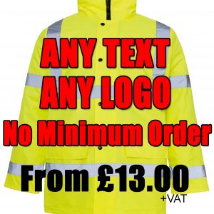 custom printed hi vis