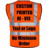 Custom Printed Hi Viz Vest