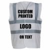 Custom Printed Vest White
