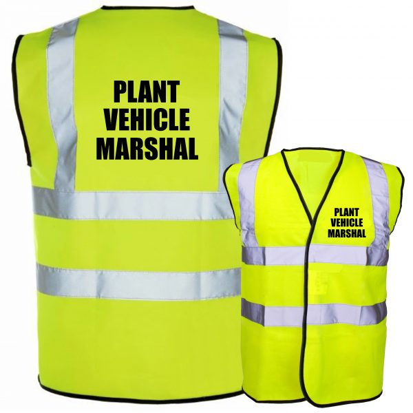 plant Vehicle Marshal yellow hi vis