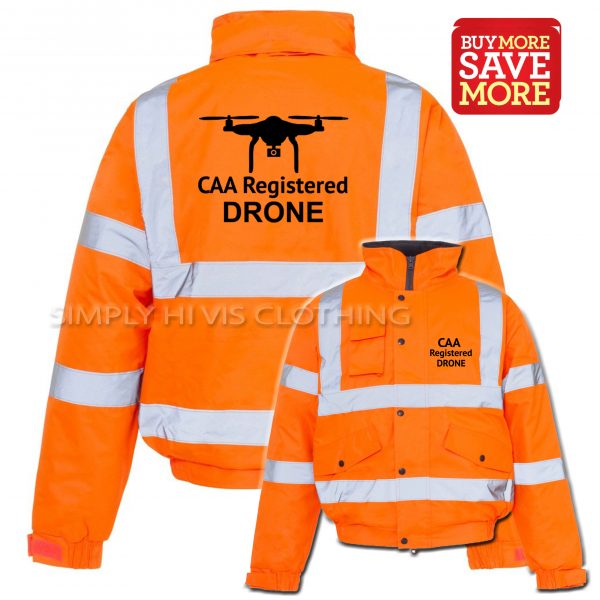 Drone Hi Vis bomber caa