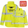 drone yellow coat CAA