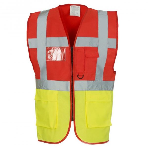 Red Yellow two tone Excutive Hi Vis