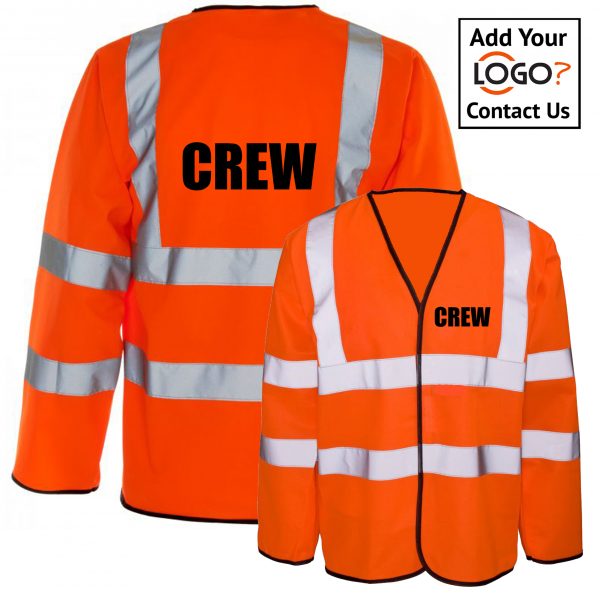 LS Crew Vest Orange