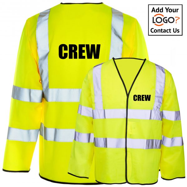 LS Crew Vest Yellow