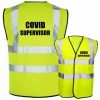 COVID supervisor Yellow Hi Vis