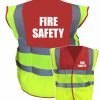 Fire Safety Red Yellow hi vis