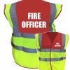 Red Yellow Fire officer hi vis