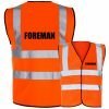 Foreman Orange Hi Vis Vest