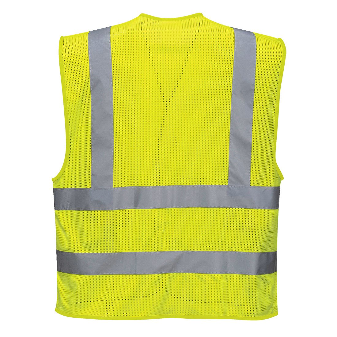 Air Mesh Breathable Summer Hi Vis / Viz Safety Vest, Waistcoat, Tabard ...