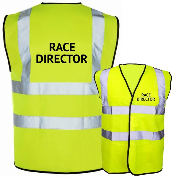 Race Director yellow hi vis