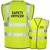 Safety Officer yellow hi vis