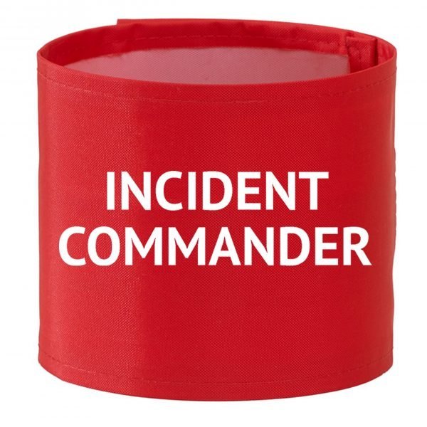 Red Arm Band Incident Commander