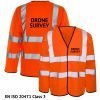 Drone survey hi vis orange Long sleeved
