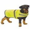hi vis yellow dog vest