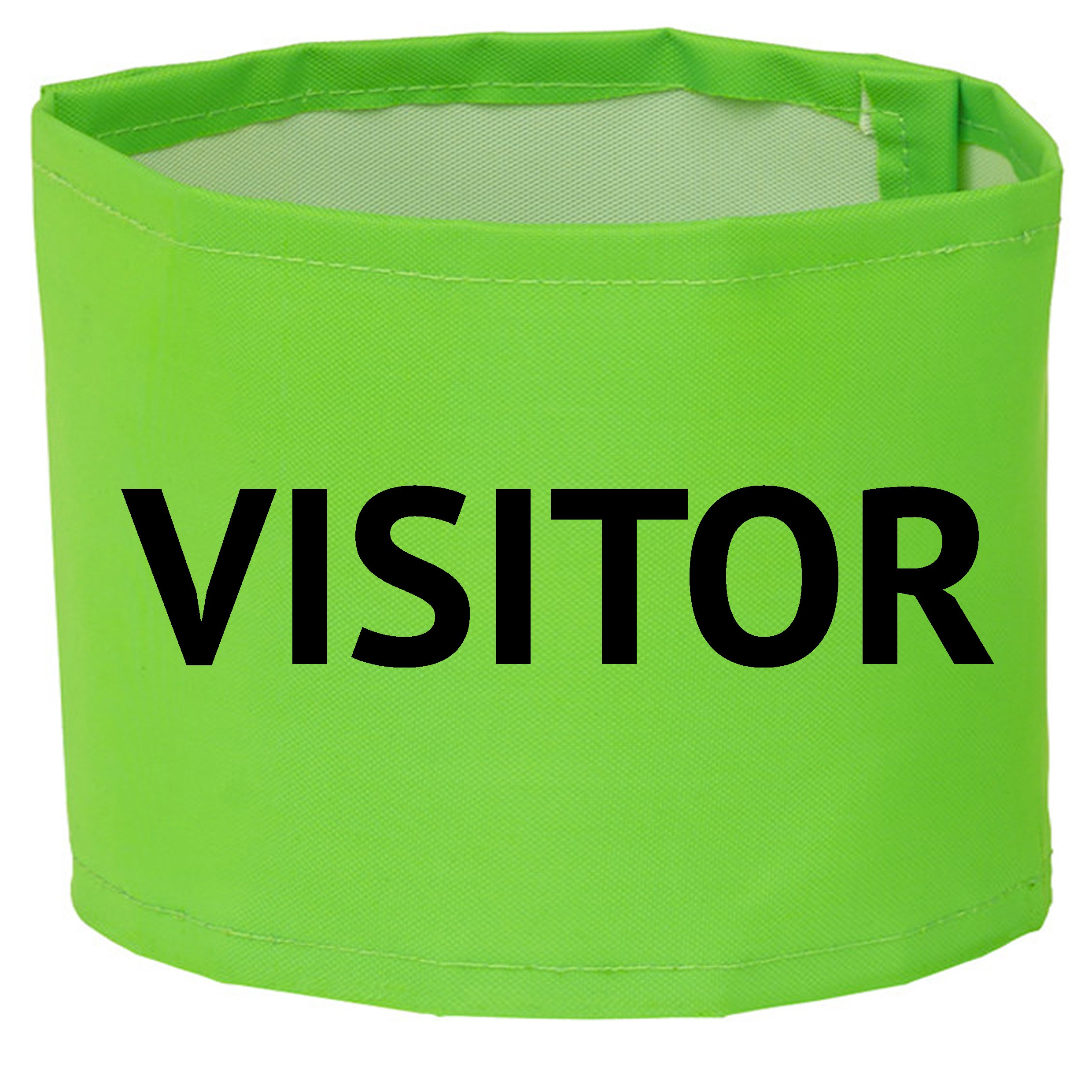 VISITOR armband lime.