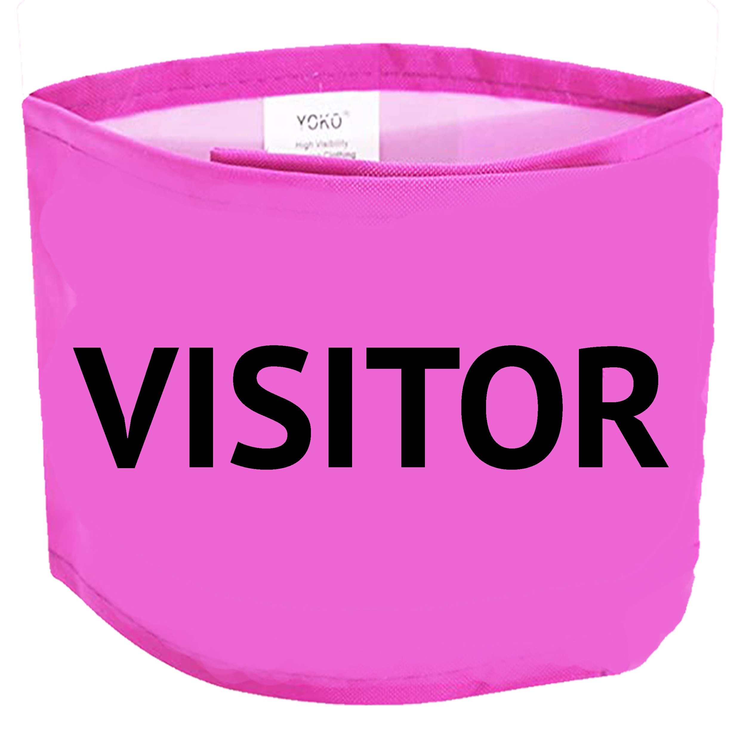 VISITOR armband pink