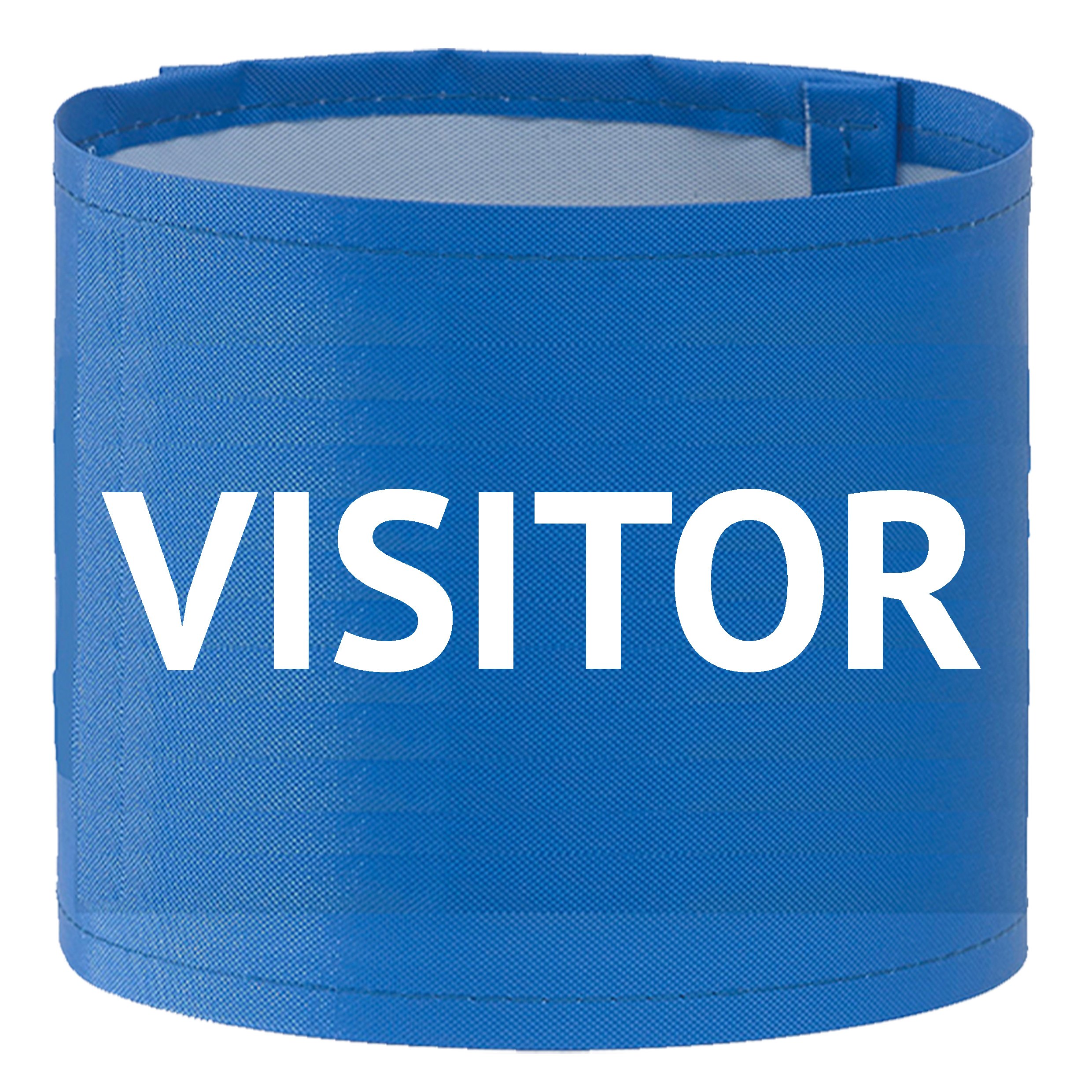 VISITOR armband royal blue