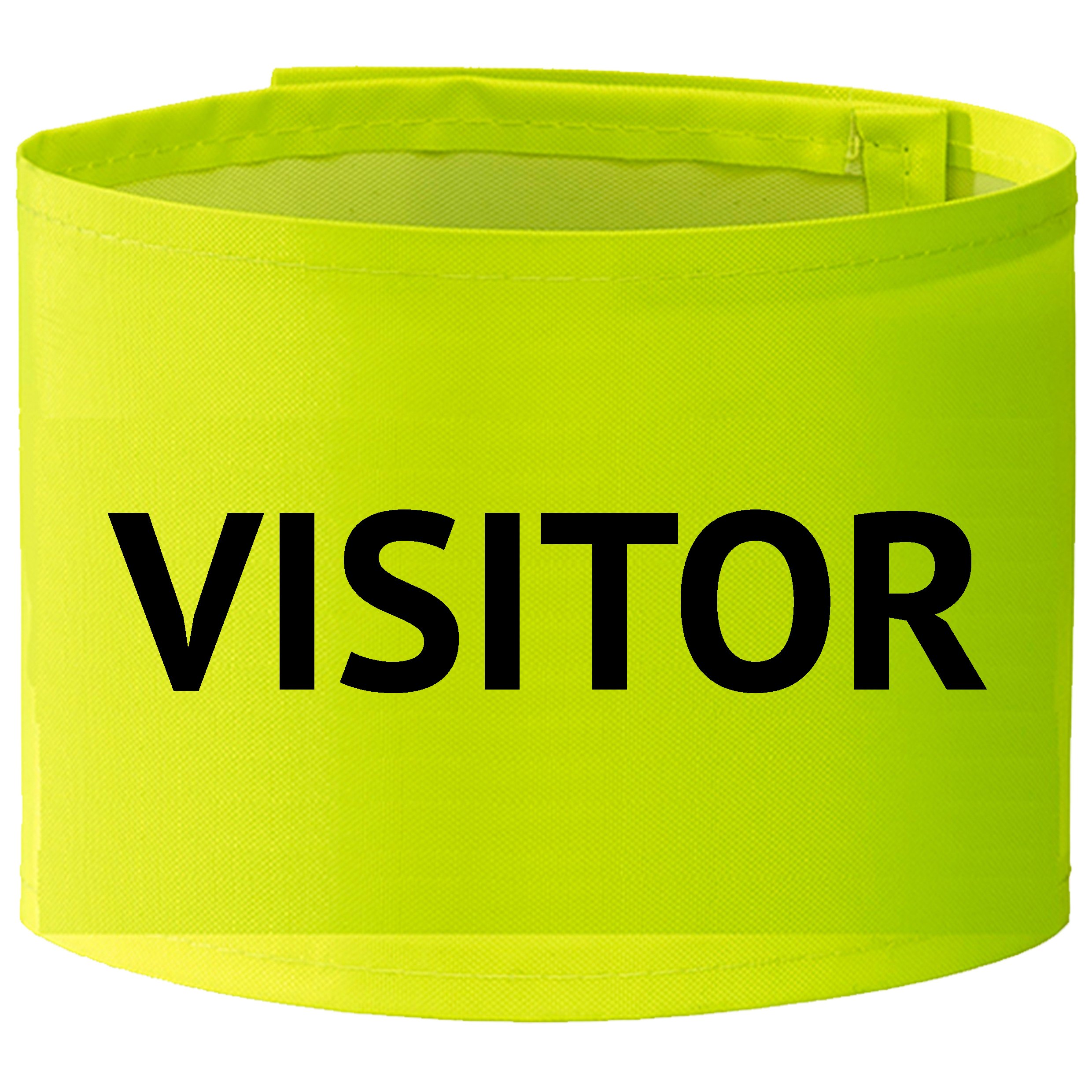 VISITOR armband yellow