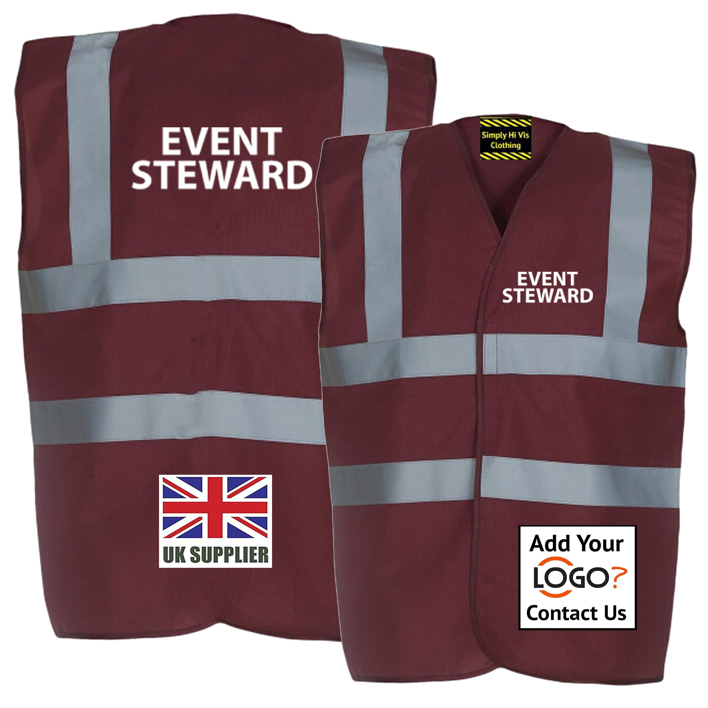 Burgundy Event Steward