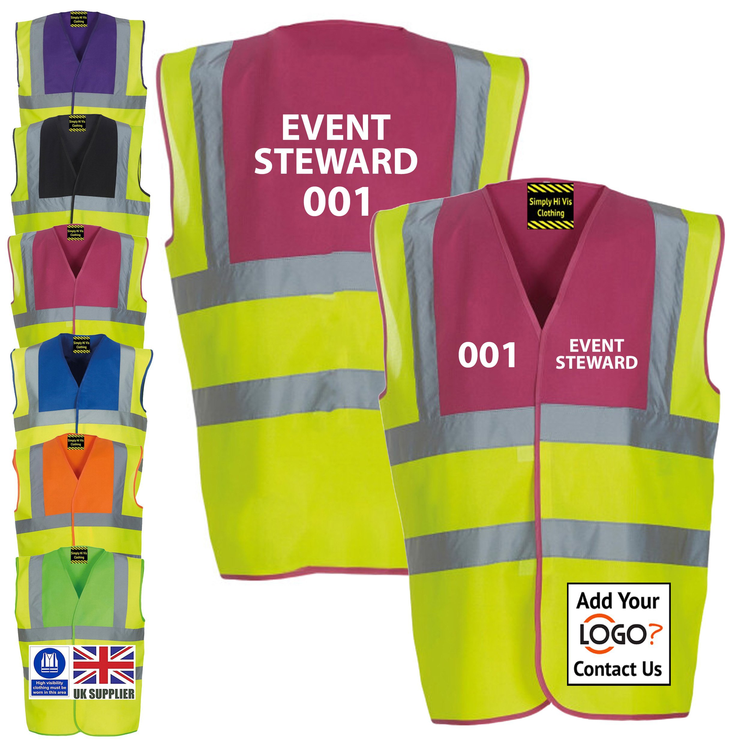 Raspberry Event Steward numbered