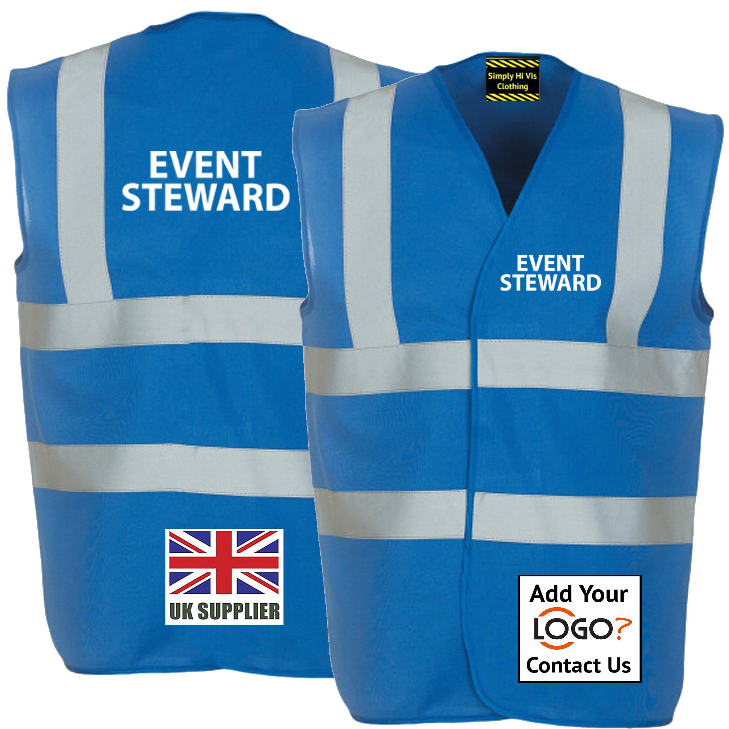 Royal Blue Event Steward