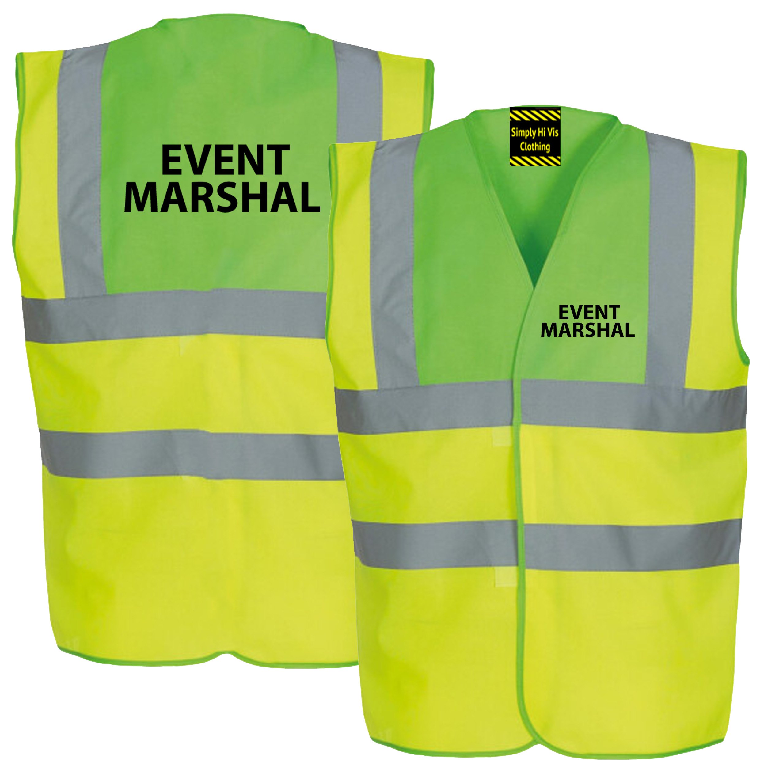 lime green 2tone event marshal